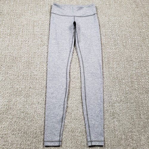 Leggings Lululemon talla 4 Wunder tiro bajo gris jaspeado - Imagen 1 de 11