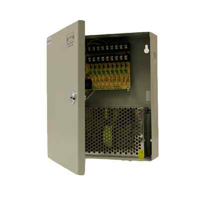 9ch 12v DC Power Supply Box CCTV Cameras AV 110V-240V