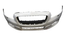 10-15 Jaguar Xj Xjl Xjr X351 Front Bumper Cover Panel White Oem Damaged