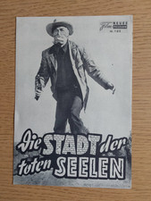 DIE STADT DER TOTEN SEELEN++++FILMPROGRAMM+++