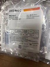 Avanos Mic Extension Tubing - 30cm/12in - 0123-12 Bolus + Connectors 4 Count