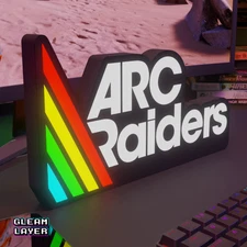 Arc Raiders Led Gaming Light Sign