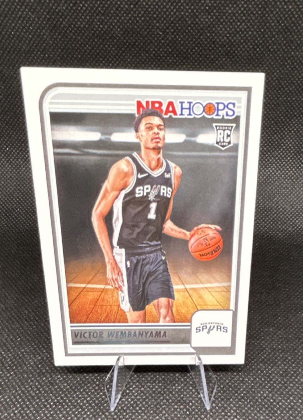 Panini 2023-24 NBA Hoops Victor Wembanyama Rookie Rookies #277 Spurs