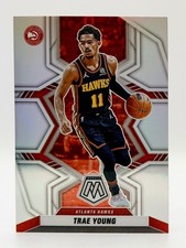2021-22 Panini Mosaic Silver #129 Trae Young Atlanta Hawks