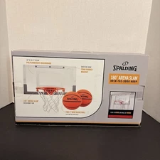 NEW Spalding 180 Arena Slam Over-The-Door Basketball Hoop Game Gift
