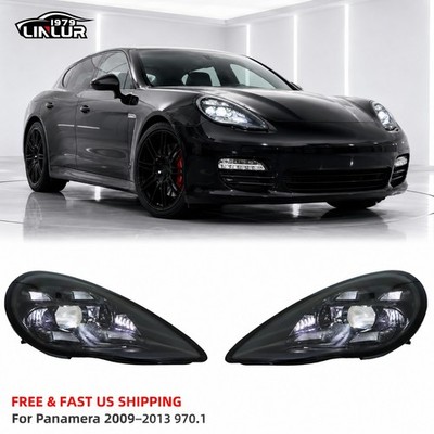 Direct Fit 2023 PDLS LED Headlights For 2009-2013 Porsche Panamera 970 970.1