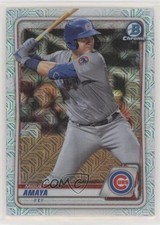 2020 Bowman Chrome Prospects Mega Box Mojo Refractor Miguel Amaya #BCP-136 i0u