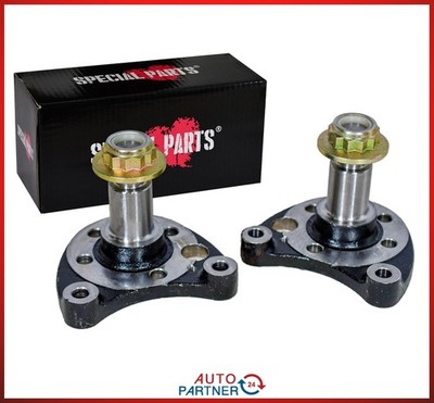 2 Achszapfen Achsstümpfe für VW Golf Polo 6N2 GTI Hinterachse Umbau Kompaktlager