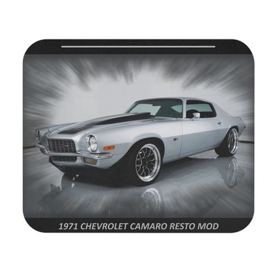 Sleek 1971 Chevrolet Camaro Z/28 Resto Mod Mousepad | Iconic Muscle Car Desk