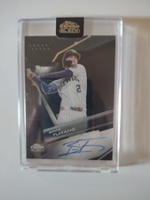 2026 Topps Chrome Black Encased Auto Brice Turang Milwaukee Brewers MLB