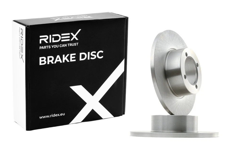 2x RIDEX Disco de freno Delantero para OPEL KADETT C KADETT C Coupé KADETT B - Imagen 3 de 4