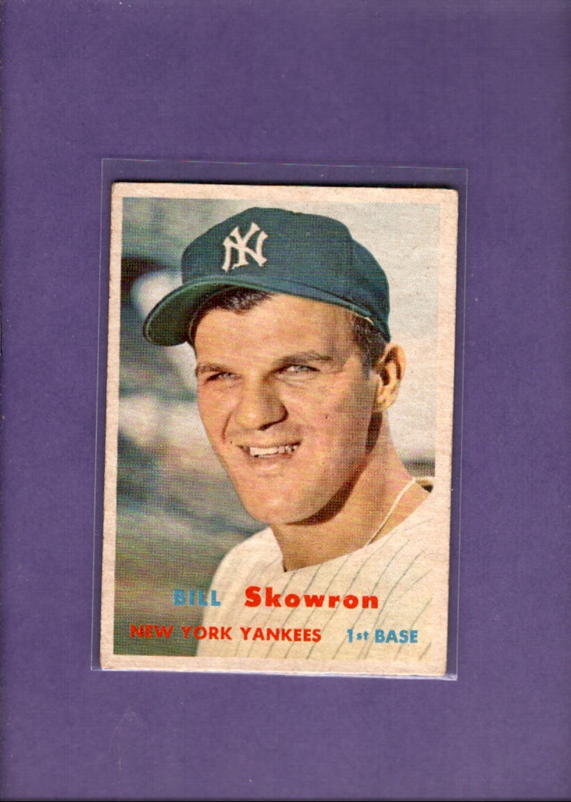 1957 Topps #135 Bill Skowron EX Excellent Yankees ID:78305