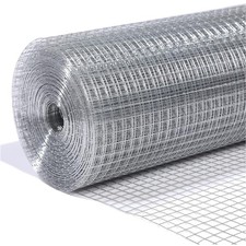 1/2inch Galvanized Hardware Cloth 24" x 100' 19 Gauge Hot-Dip Galvanized Afte...