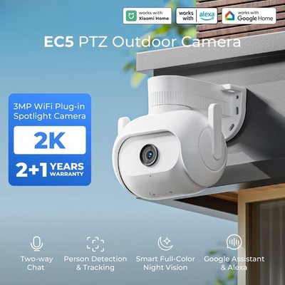 Smart Home Security System Kit, Outdoor Video Surveillance, Wireless App Control