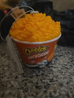 Christmas Ornament Cheetos MAC & Cheese Plastic Decoration