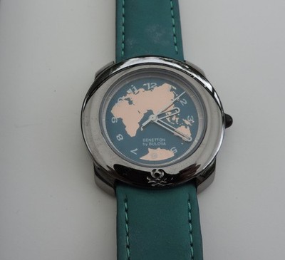 Armbanduhr United Colors of Benetton by Bulova grün