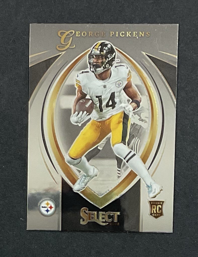2022 Select - Select Certified Rookies George Pickens #SCR-18 (RC) Steelers
