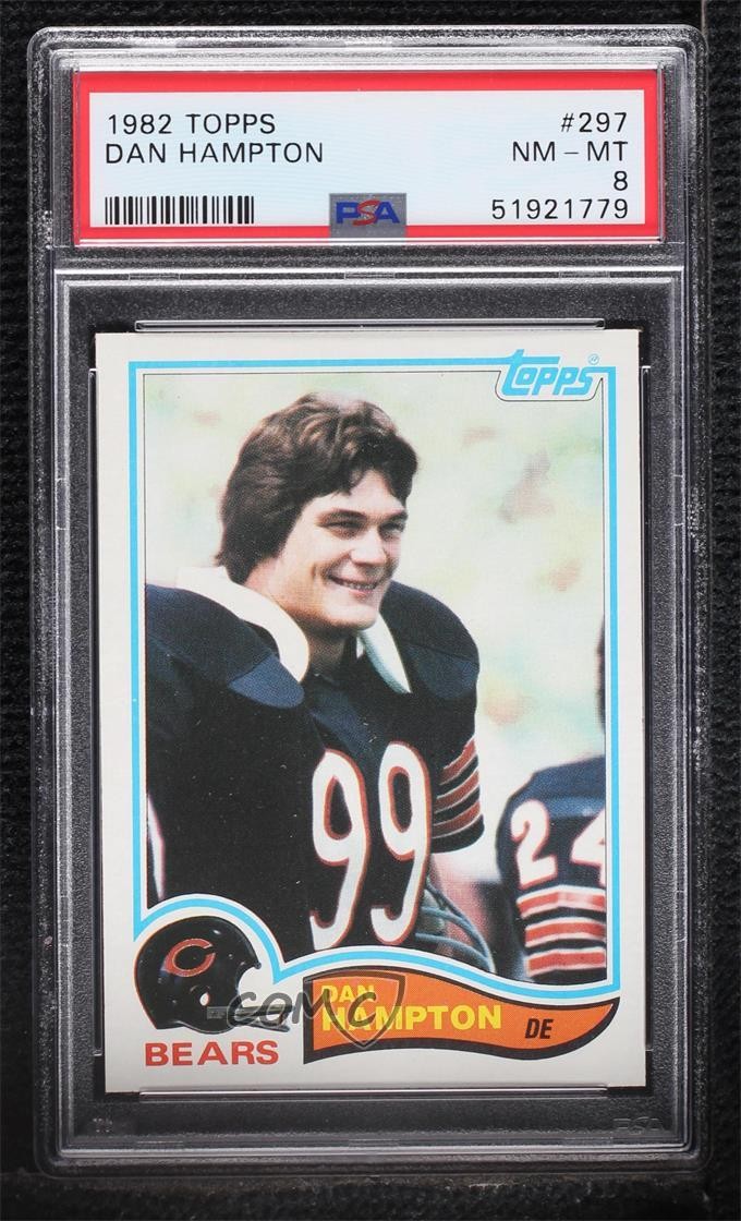 1982 Topps Dan Hampton #297 PSA 8 HOF 0wz7
