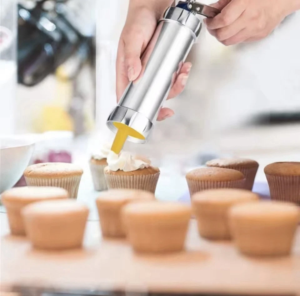 Pistola spara biscotti macchina sparabiscotti dolci cookies - Immagine 3 di 4