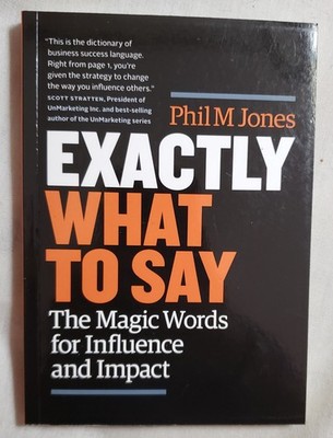 Exactly What to Say by Phil M. Jones TPB Page Two Books 2017 p137