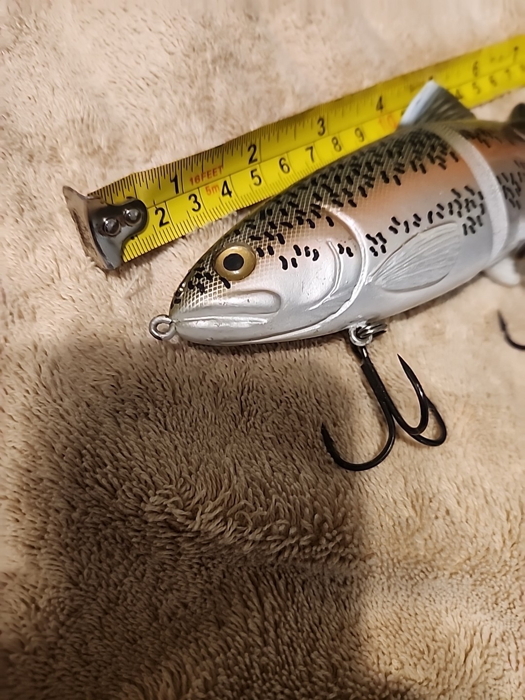 Vintage Jerry Rago TOOL Glide Swimbait NEVER USED HINKLE DEPS PIZZ UFO MINT COND - Image 6