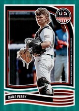 2024 Panini USA Baseball Stars and Stripes - Dane Perry #145 Green (RC) Parallel