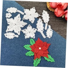 3D Rose Flower Metal Die Cuts,Wedding Flower Leaf Leaves Cutting Dies Flower H