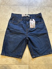 Levi  s 511 Slim Shorts Blue Denim Youth Boys 16 Reg 28 NWT