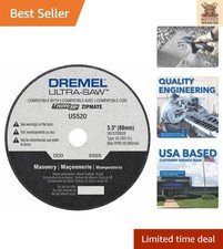 Ultra-Saw 3.5'' Cutting Wheel - Perfect for DIY & Professional Masonry Projects