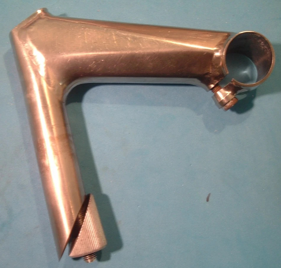 Potence VTT Titane 130 Mm – 0% – 1' – Argentée – Neuf Avec Défaut