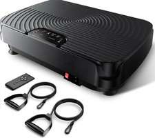 Vibration Plate Exercise Machine - Whole Body Workout Vibration Black Open Box