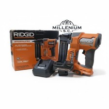 RIDGID 18V Brushless Cordless 18-Gauge 2-1/8 in. Brad Nailer Kit -OPEN BOX-(2Ah)