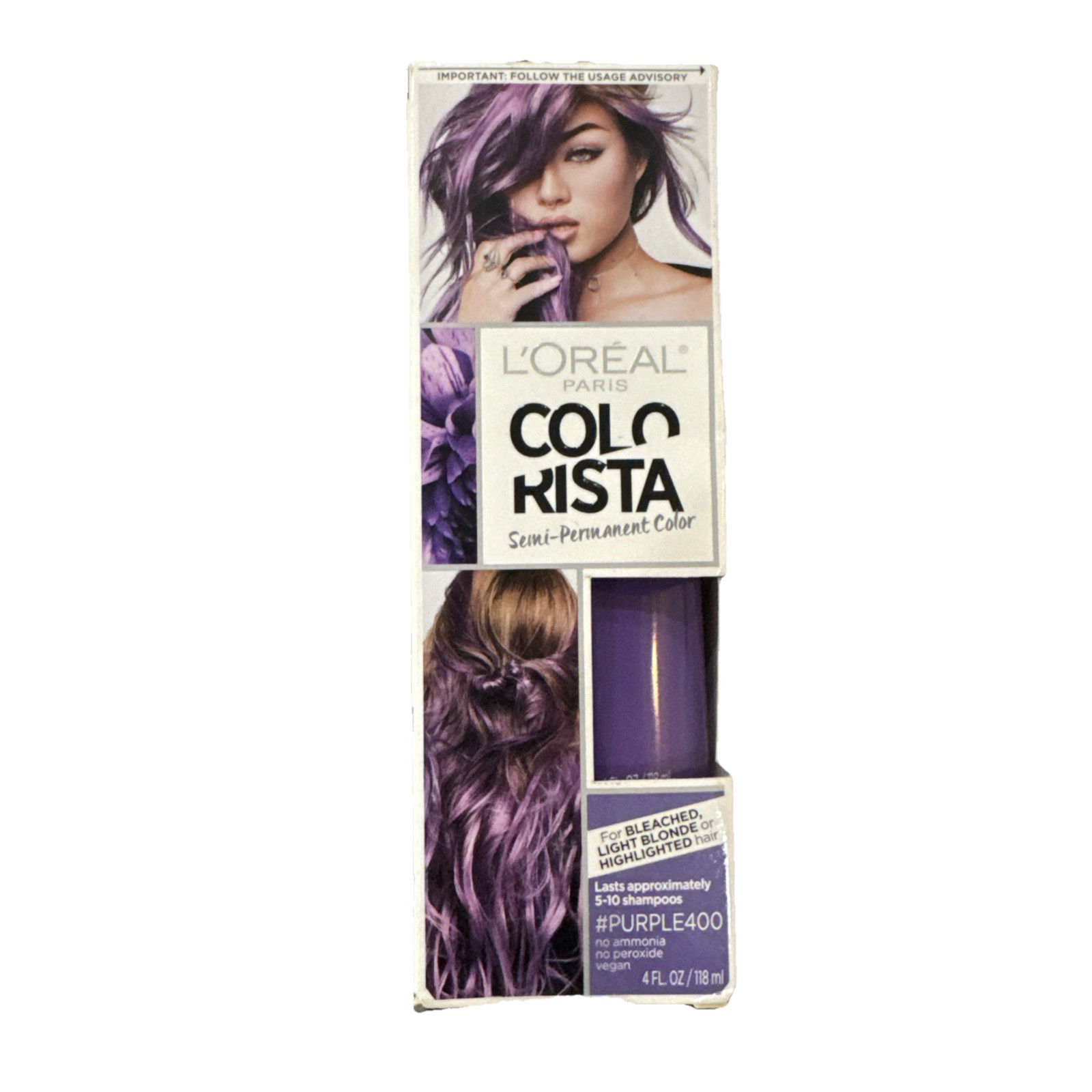 Ista Semi-permanent Hair Color Dye Purple