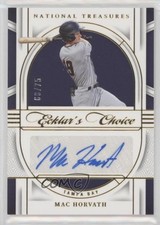 2024 National Treasures Ecklar's Choice Signatures 60/75 Mac Horvath Auto 1co7