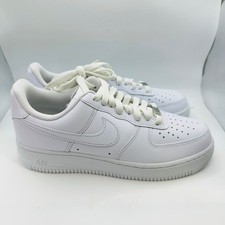 Nike Air Force 1 '07 Low Women's Sneaker 'Triple White'  Size 9 US / Men's 7.5