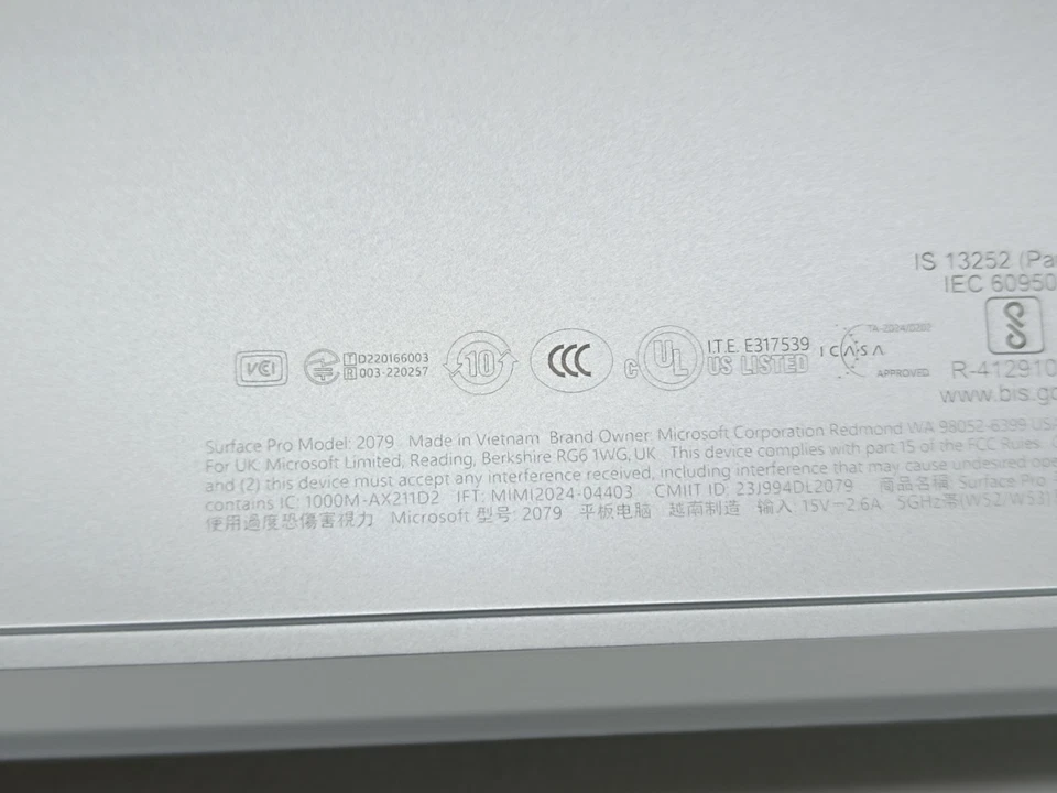 Microsoft Surface Pro 10 13.0 Core Ultra 7 165U 16GB RAM 512GB SSD Win11_1,5_6 - Bild 3 von 4