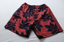 Hawaiian Performance Surfwear Men's Waverider Floral Board Shorts CN6 Red