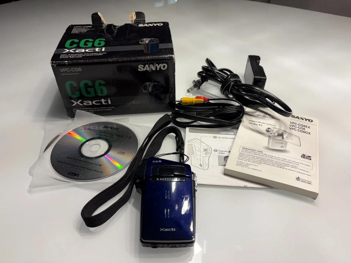 SANYO Xacti 2-9x Optical Zoom Camcorders for sale | eBay