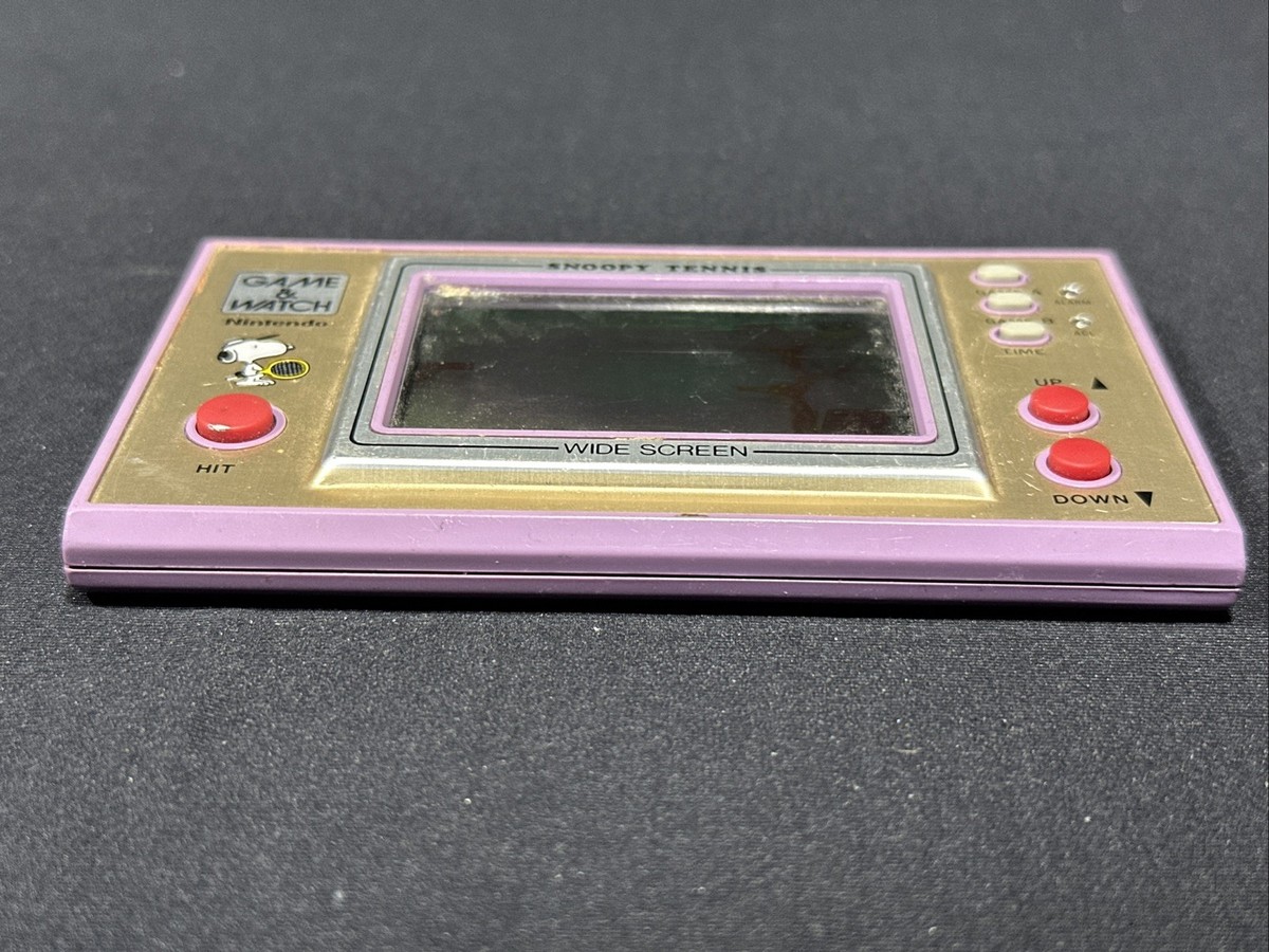 H*H様 Snoopy Tennis　1982 　Nintendo ゲーム&ウォ Nintendo Game & Watch Snoopy Tennis SP-30 1982 Vintage LCD