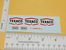 Buddy L Small Texaco Tanker Semi Truck Replacement Sticker Set BL-214