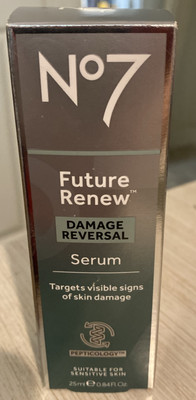 No7 Future Renew Damage Reversal Serum 25ml/0.84oz. New In Box
