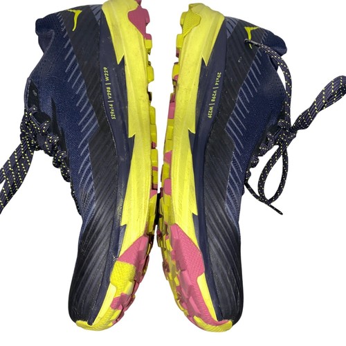 Hoka One One Torrent 2 Damen-Laufschuhe Größe 9 marineblau/gelb leicht - Bild 7 von 11