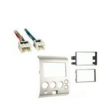 Fits Nissan Titan 2004-2005 Double DIN Harness Radio Dash Kit - Base Model
