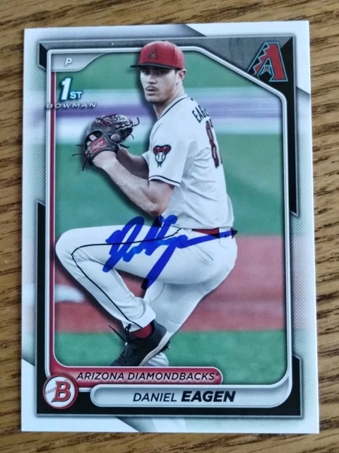2024 Bowman - 1st Bowman Daniel Eagen IP Auto (RC) Arizona Diamondbacks
