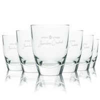 6X Bombay Sapphire Gin Glas 0,25L Tumbler Longdrink Tonic GläSer Gastro Bar