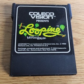 Coleco Looping - ColecoVision (1983) Arcade NTSC-U/C w/ Manual