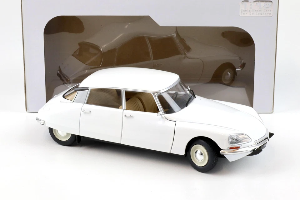 1:18 Solido Citroen D Speciale 1972 Bianco - Immagine 2 di 4
