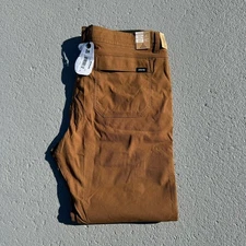 PrAna Stretch Zion II Slim Pants Men's 36 x 30 Sepia