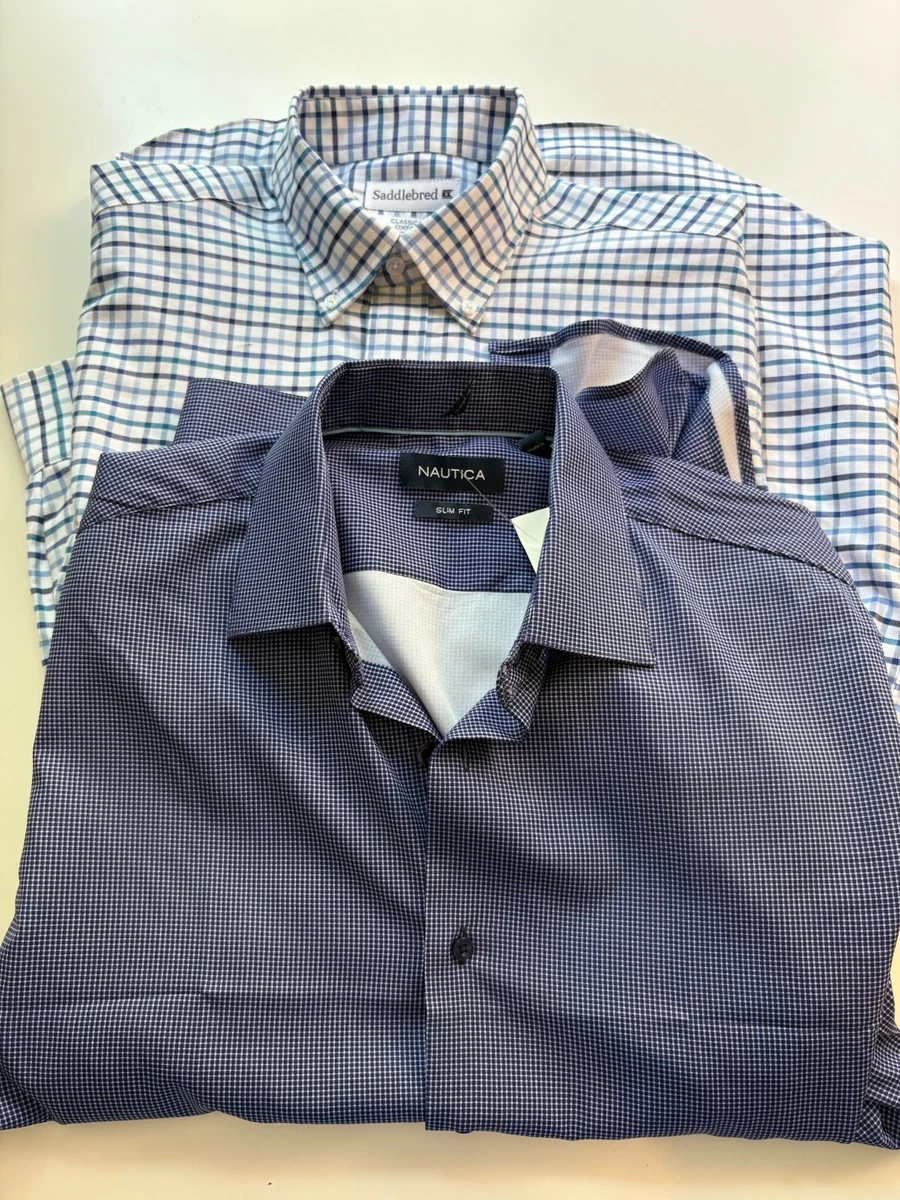 Nautica Classic Fit Dress Shirts for Men for sale | eBay
