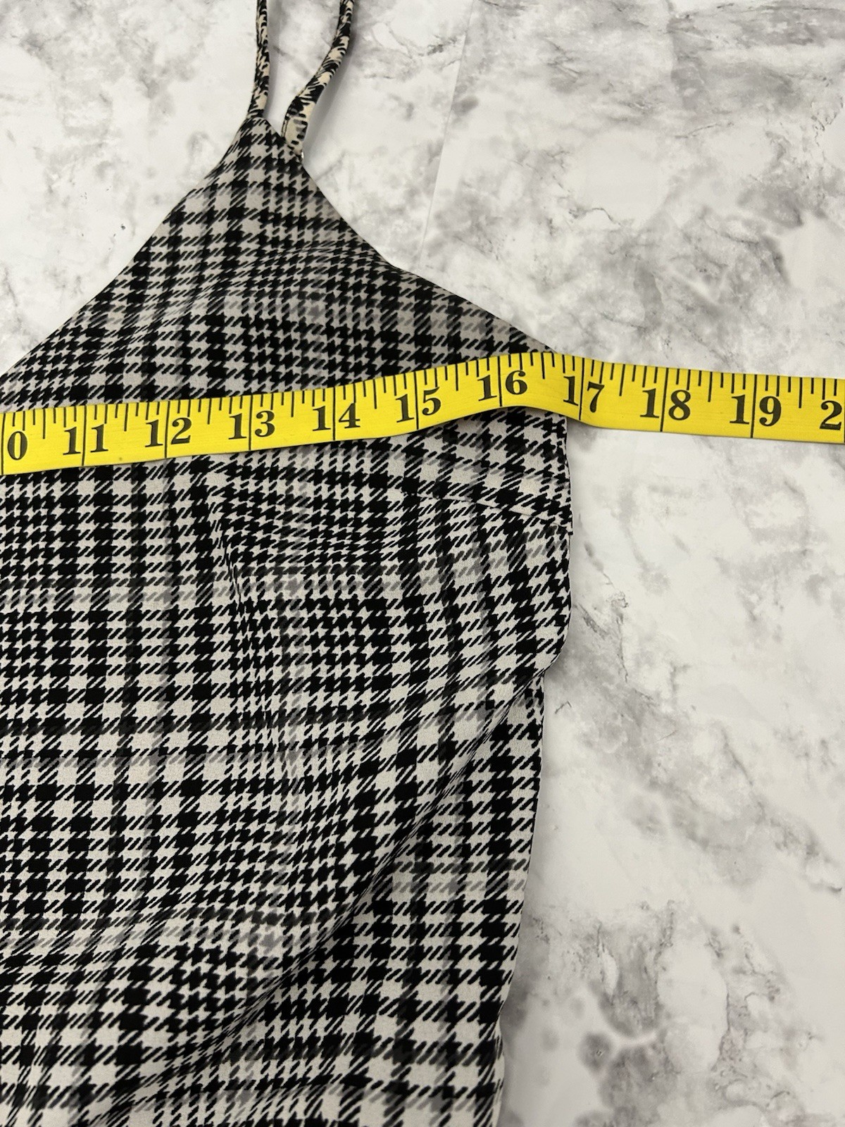 Lulus Black and White Pattern Spaghetti Strap Mid… - image 7